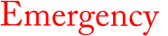 Emergency